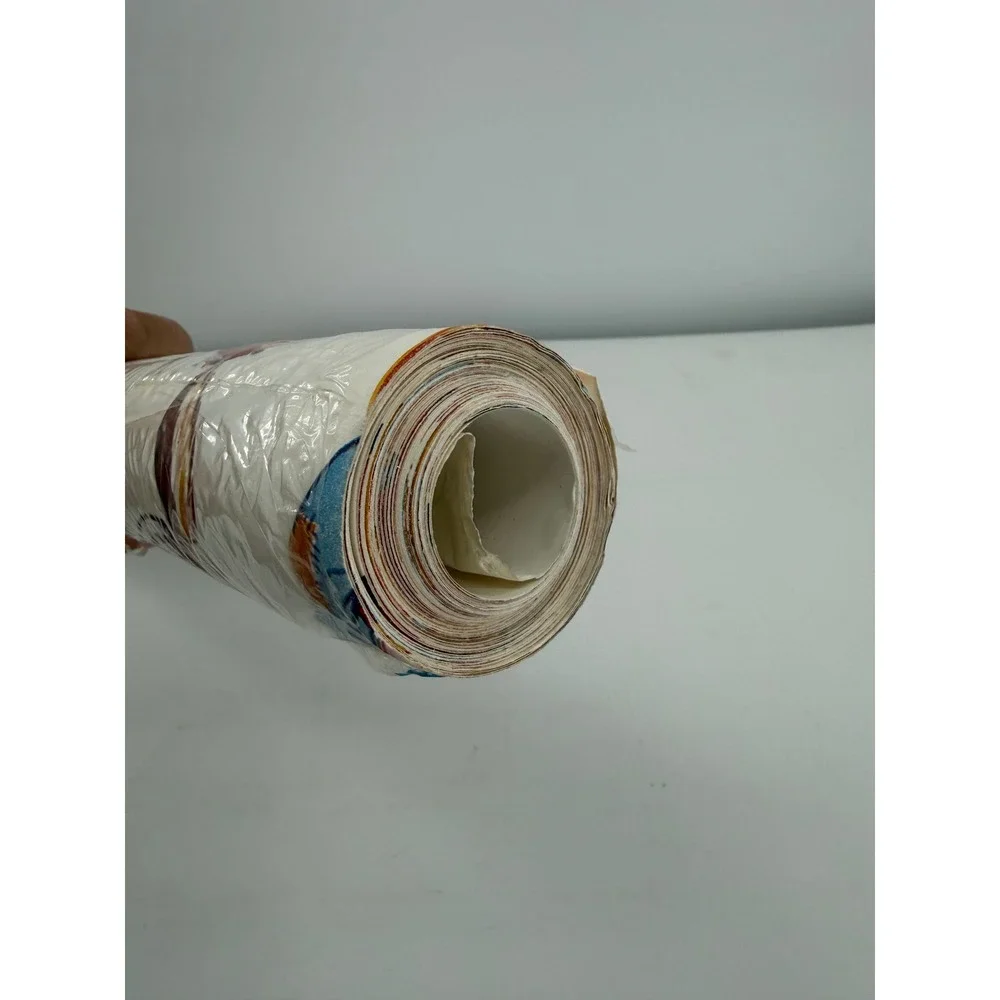 Birge Wallpaper Roll Kids Disney Bambi Snow White Goofy 65204 Vintage 70 Ft New